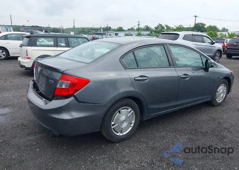 2012 Honda Civic Hf из США, поврежденный, VIN 2HGFB2F64CH522031